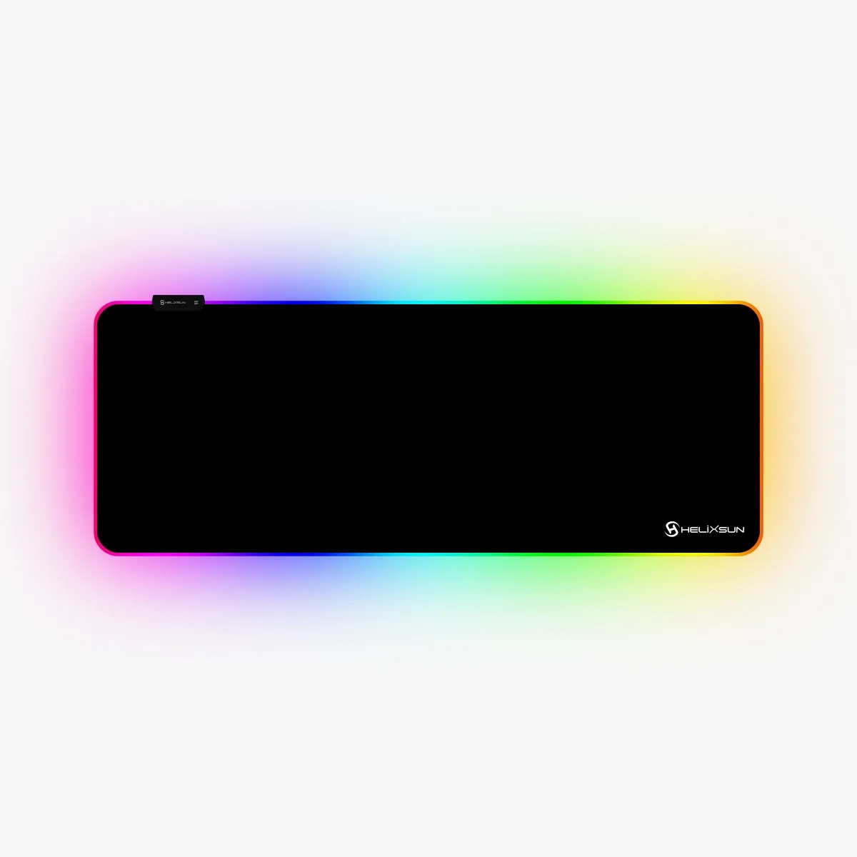 Black - 80x30 cm, RGB Kenar, Speed Gaming Mousepad