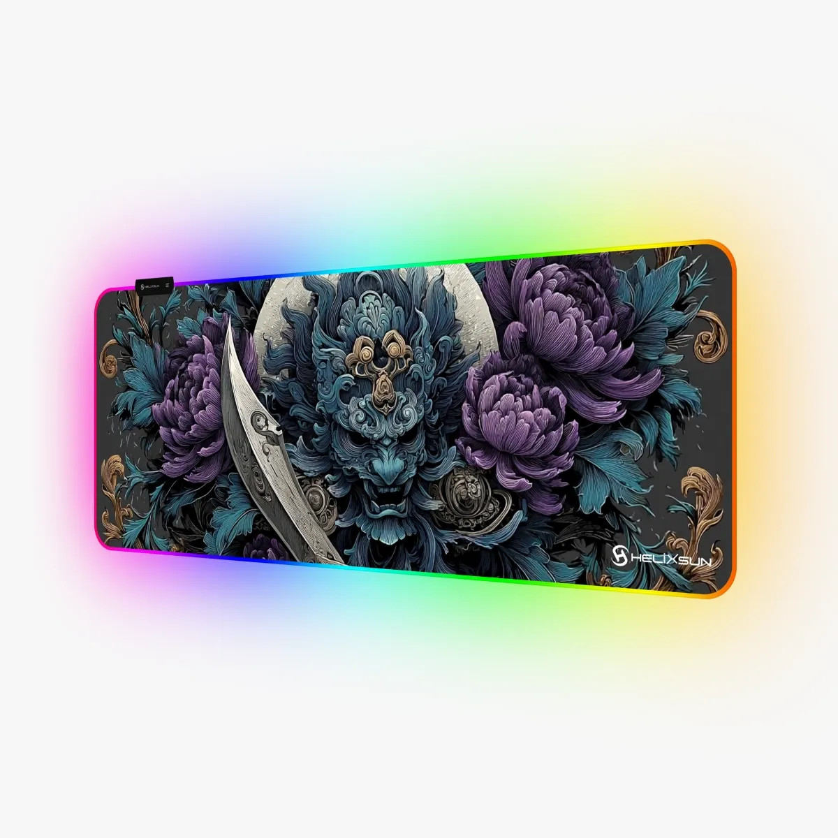 Rage - 80x30 cm, RGB Kenar, Speed Gaming Mousepad