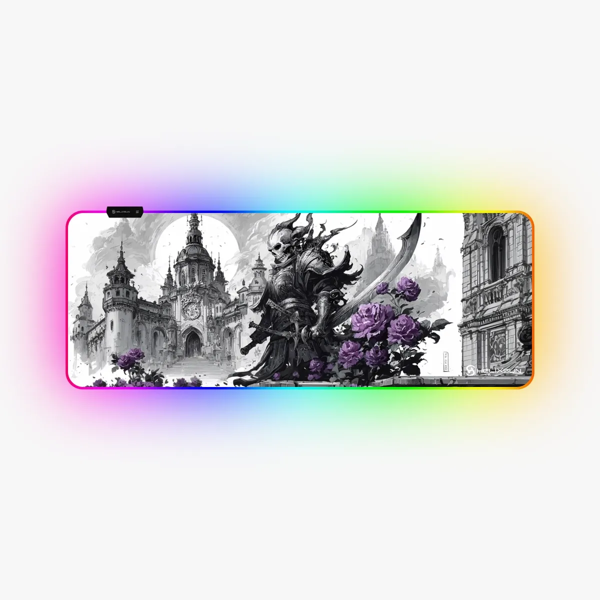 Haku - 80x30 cm, RGB Kenar, Speed Gaming Mousepad