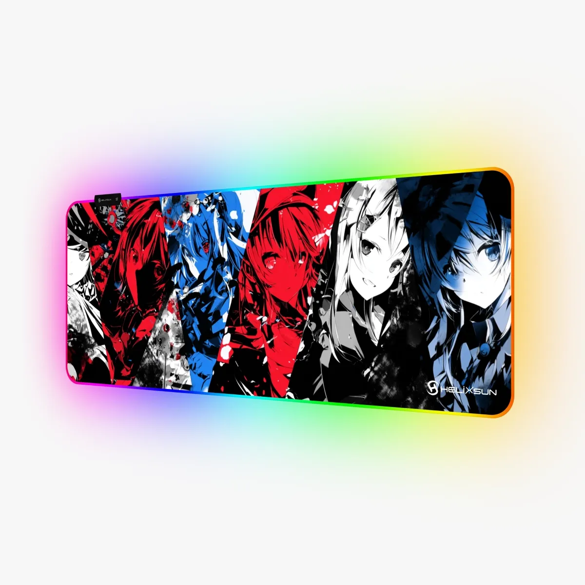 Nikki - 80x30 cm, RGB Kenar, Speed Gaming Mousepad