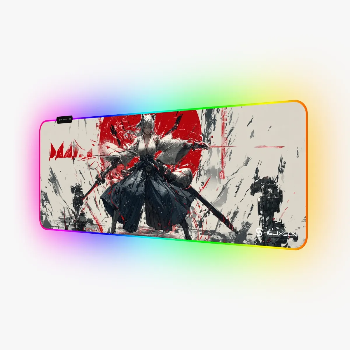 Spy - 80x30 cm, RGB Kenar, Speed Gaming Mousepad