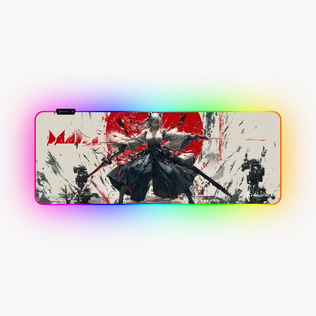 Spy - 80x30 cm, RGB Kenar, Speed Gaming Mousepad