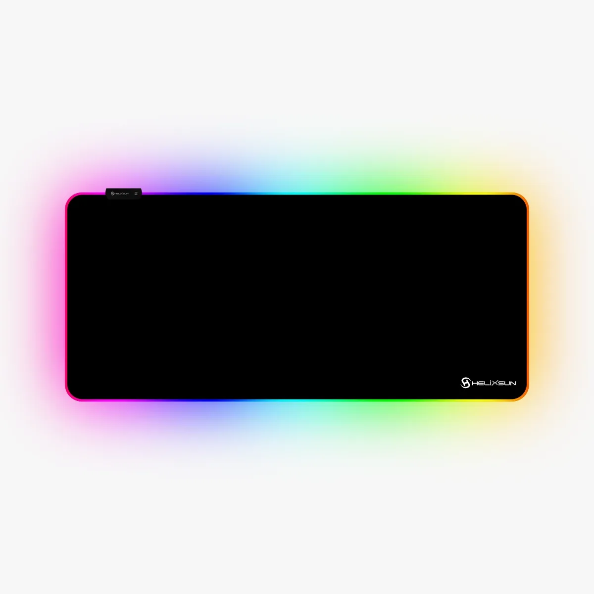 Black - 90x40 cm, RGB Kenar, Speed Gaming Mousepad