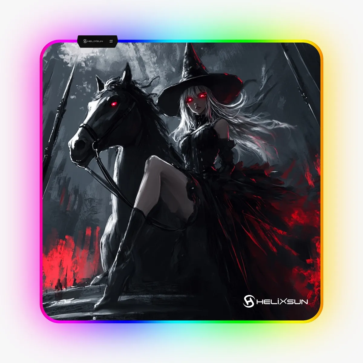 Rive - 50x50 cm, RGB Kenar, Control Gaming Mousepad