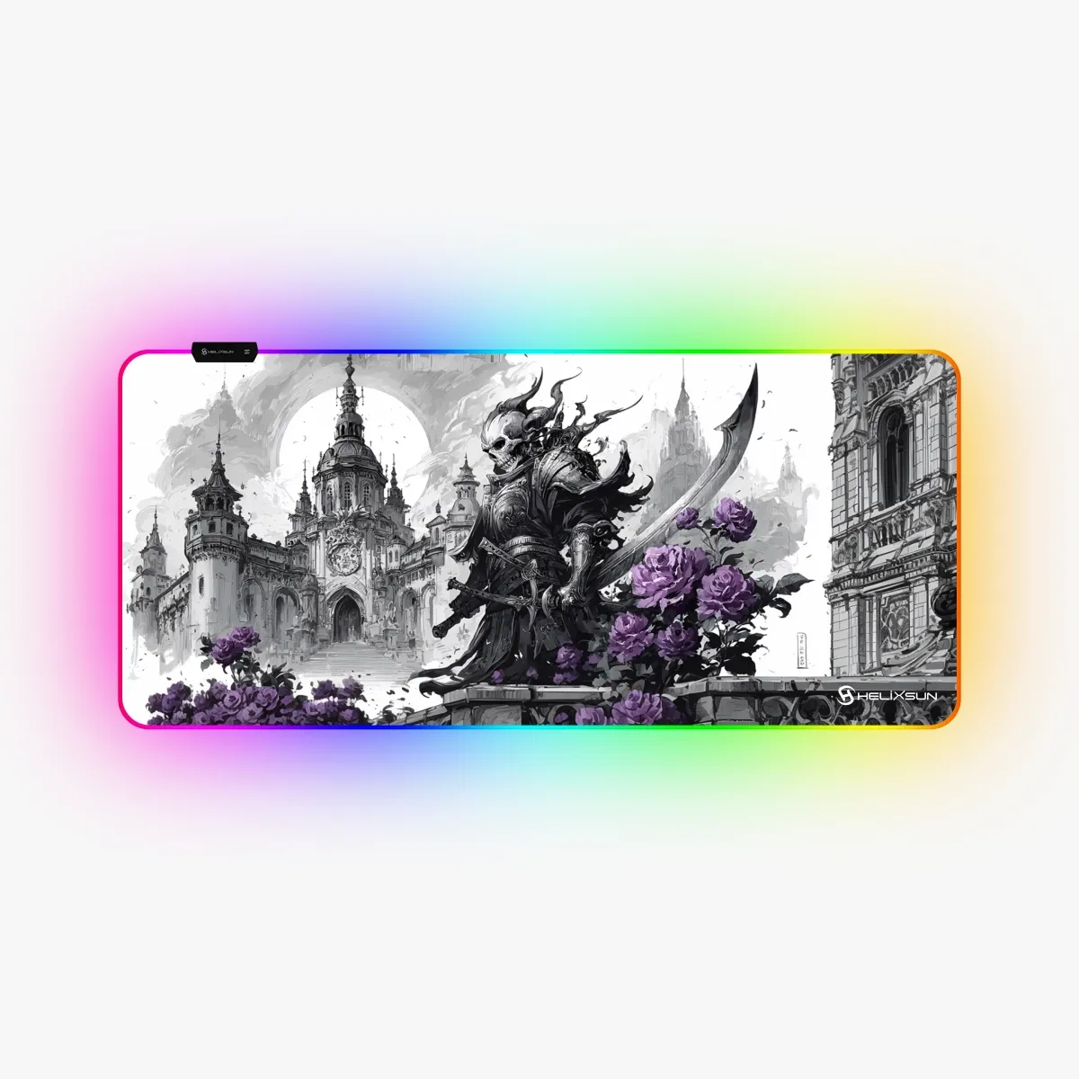 Haku - 90x40 cm, RGB Kenar, Control Gaming Mousepad