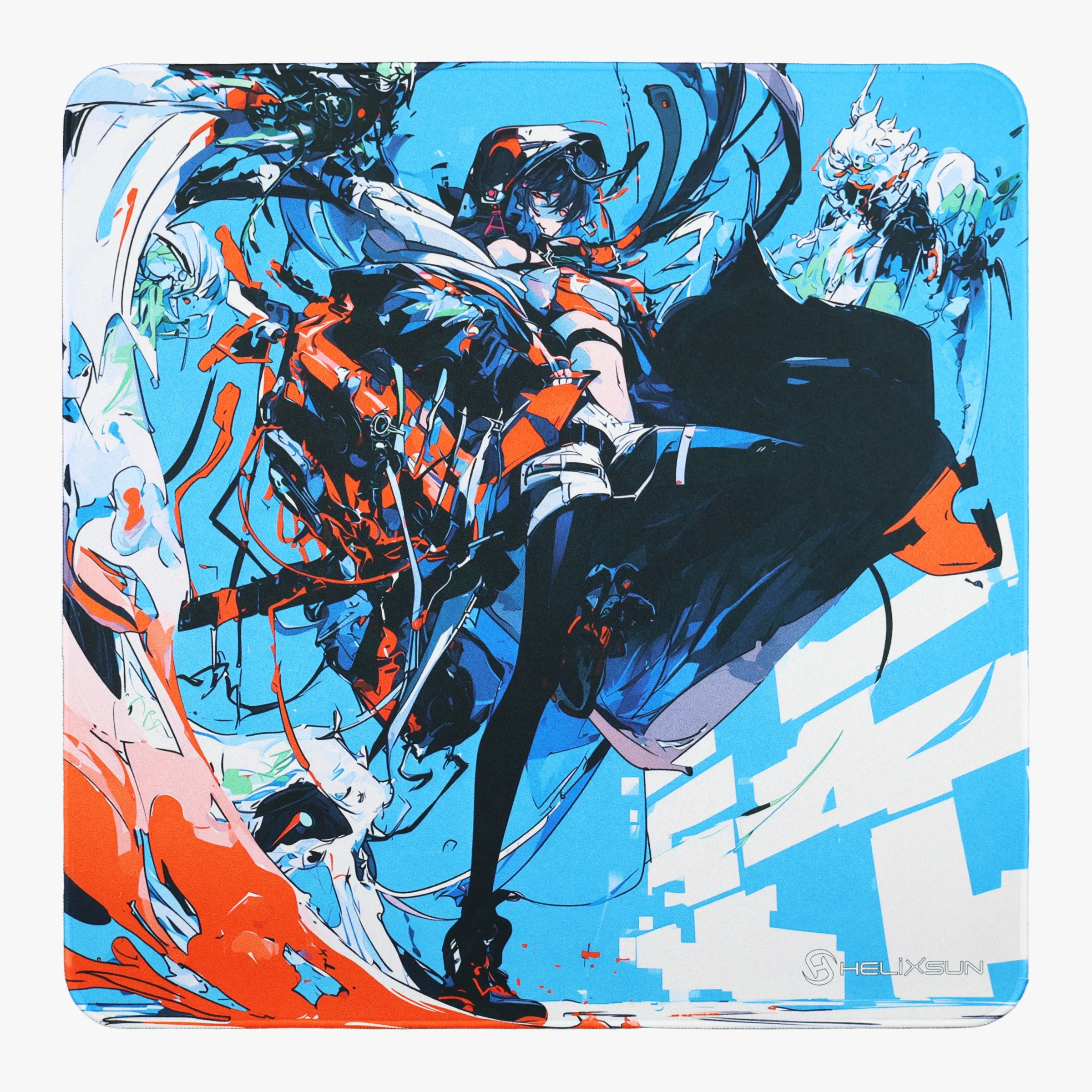 Impact of Aim - 50x50 cm Jacquard Mousepad