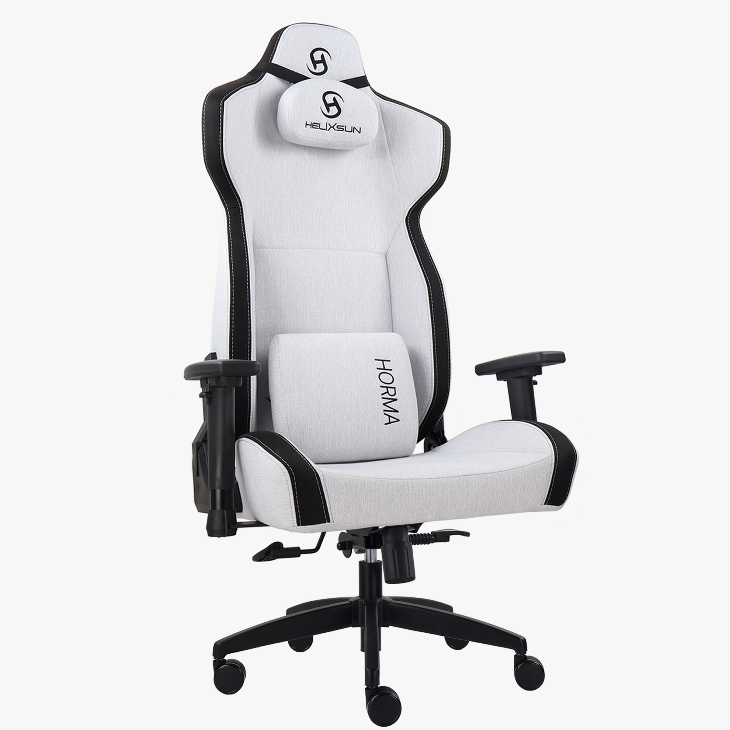 Gri & Siyah - Horma Serisi Profesyonel Oyuncu Koltuğu